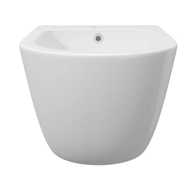 Биде подвесное Aqueduto Ovo белое глянцевое OVO0310 (детальная фотография), круглой формы