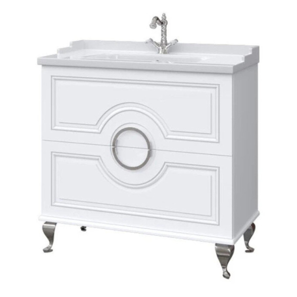 Тумба под раковину напольная Caprigo Valletta 90 см бланж 35318-TP811 (детальная фотография)