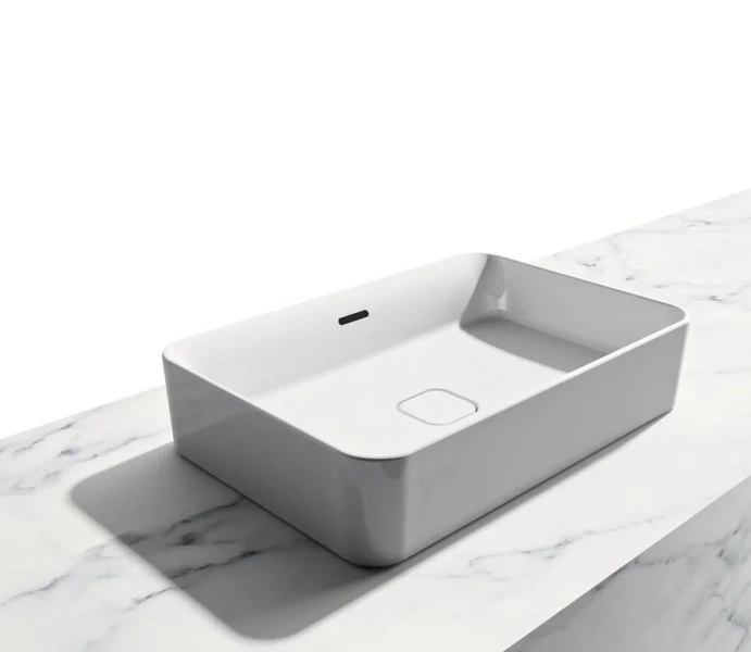 Раковина Ideal Standard Strada II 50 см без отверстия под смеситель T296501 (детальная фотография), белые