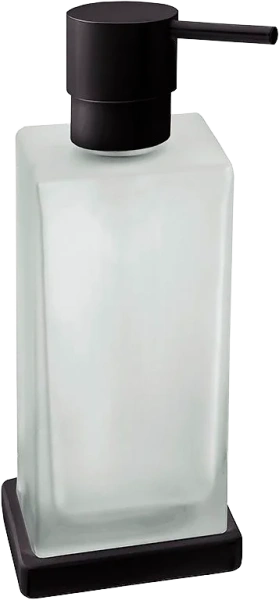 Дозатор для мыла Colombo Look черный матовый B9317.NM (детальная фотография)