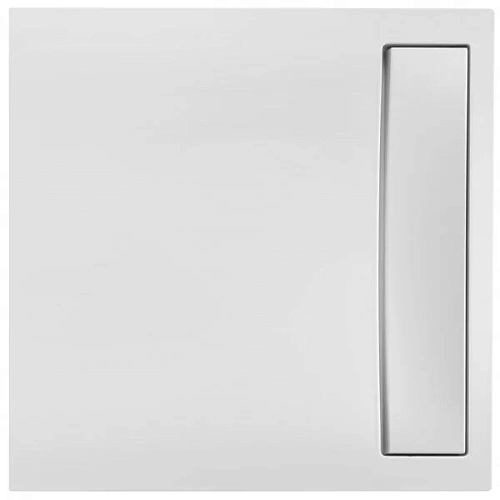 Душевой поддон квадратный белый Jacob Delafon Flight Neus 90х90 без слива - фото 1