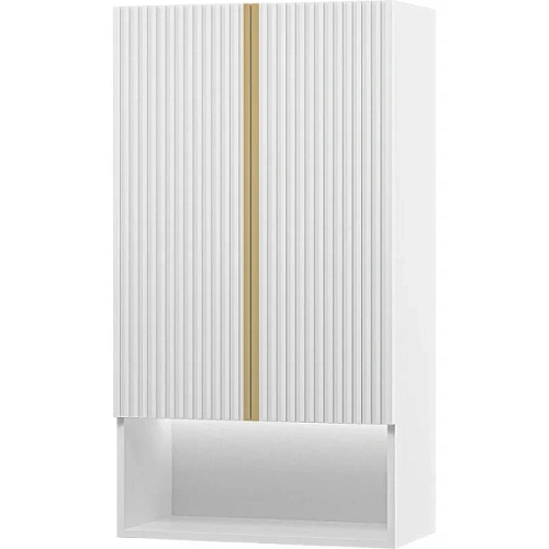 Шкаф подвесной Brevita Vega 60 см белый - фото 1