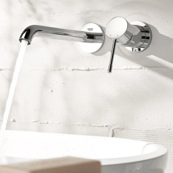 Смеситель для раковины Grohe Essence 19408001 (детальная фотография), хром