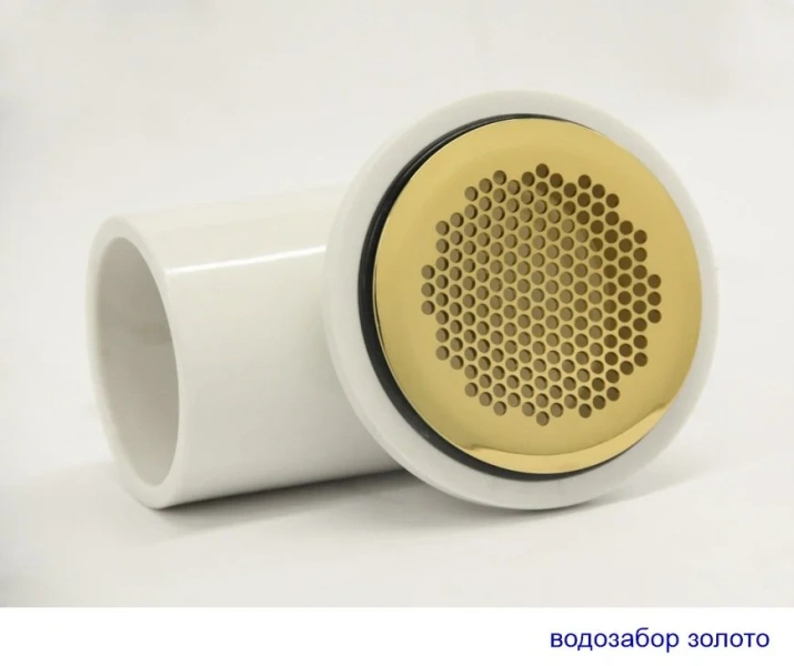 Ванна гидромассажная Whitecross Layla 170 x 75 см, NANO, золото, белый, 0102.170075.100.NANO.GL (детальная фотография), с гидромассажем