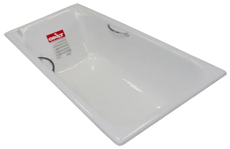 Чугунная ванна Timo "Tarmo 3s" 170 x 75 x 47 см с ручками Tarmo 3s 170x75r (детальная фотография), чугунные