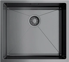 Мойка для кухни Omoikiri Taki 49-U/IF-GM 49 см вороненая сталь