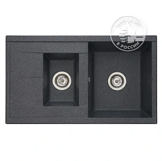 Мойка для кухни Акватон Делия 1A716232DE2 87 см с крылом