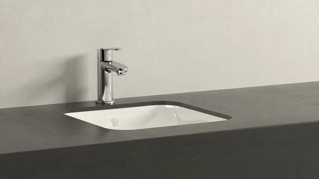 Вентиль с изливом Grohe Eurostyle Cosmopolitan 23039002 (детальная фотография), однорычажные, двухрычажные