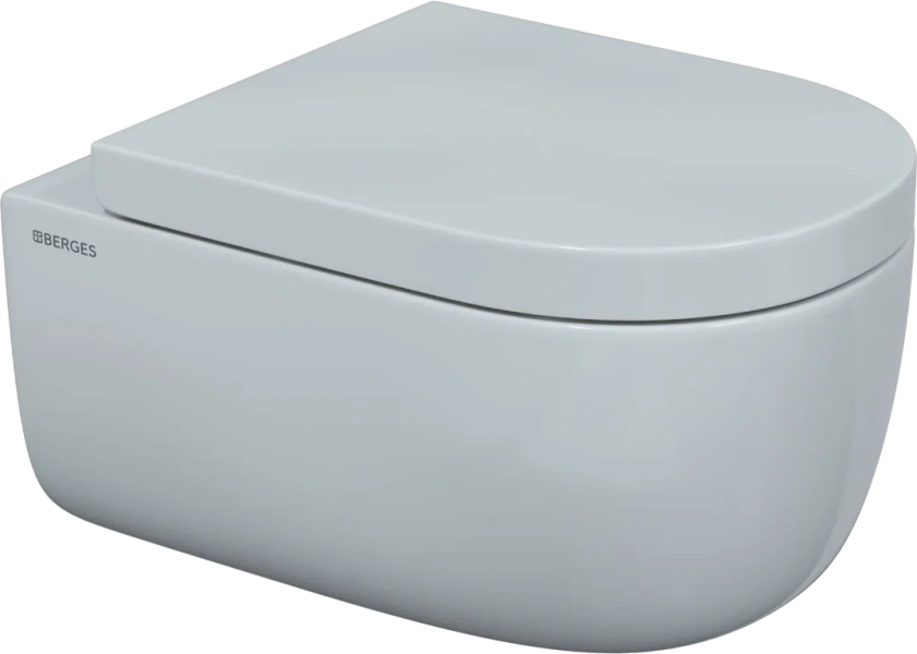 Унитаз с инсталляцией BERGES Ego безободковый 043233 (детальная фотография) index_3