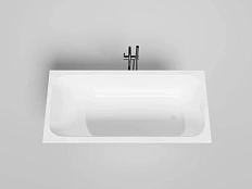 Ванна из искусственного камня Salini Orlanda Kit 170x80 см белая матовая