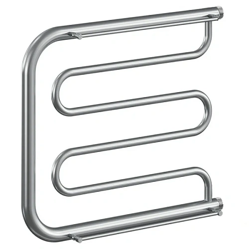 Полотенцесушитель водяной Ника Econ 50x50 см хром - фото 1