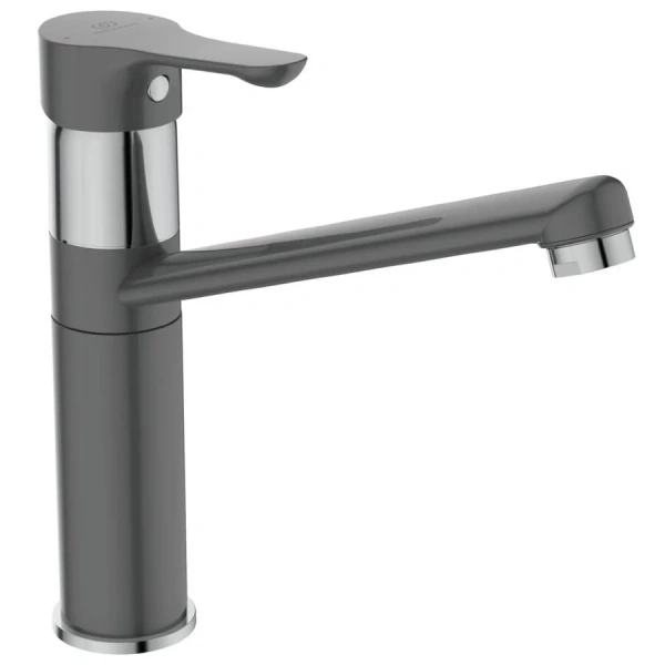 Смеситель для кухни Ideal Standard Alpha серый жемчуг BC813U8 (детальная фотография)