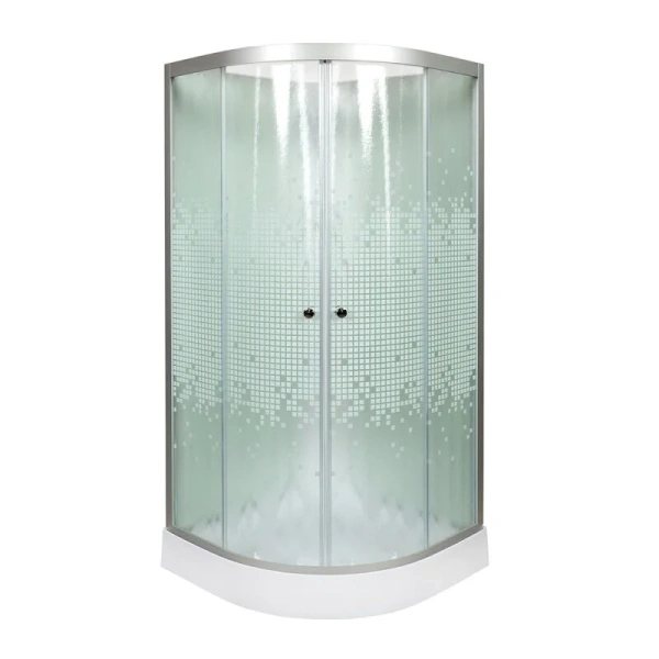 Душевая кабина Deto L 100x100 см с гидромассажем L901NGM (детальная фотография)