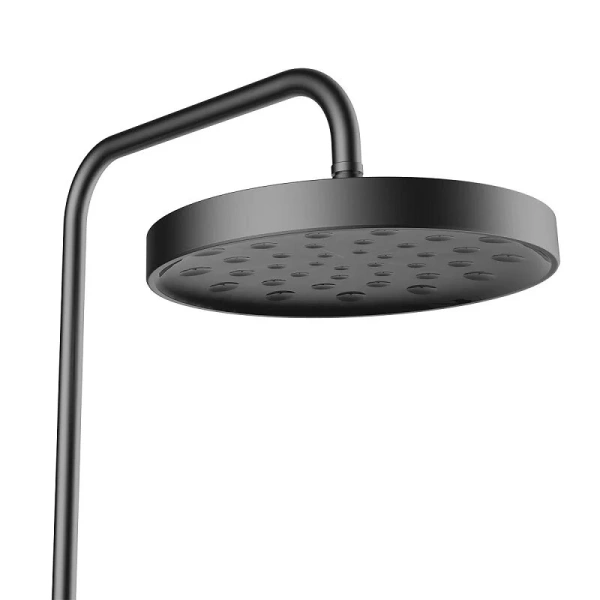 Душевая стойка Vincea Inspire вороненая сталь VSFS-3I12TGM (детальная фотография), настенные