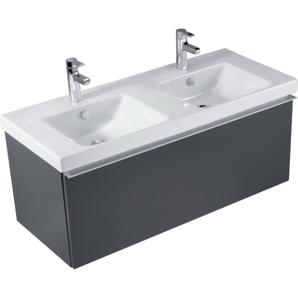 Раковина Jacob Delafon Odeon Up 120 см подвесная E4730-00 (детальная фотография), подвесные, на полупьедестал, на пьедестал, пристенные