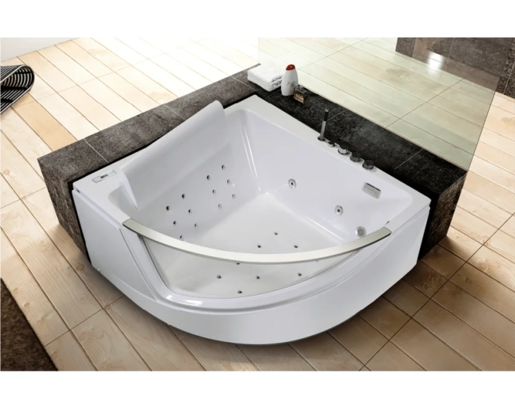 Ванна гидромассажная акриловая Orans BT-65107, 150 х 150 см OLS-BT65107 (детальная фотография), полукруглые