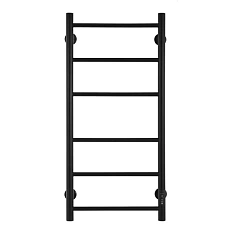 Полотенцесушитель электрический Energy Round 40x90 см черный матовый