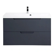 Тумба под раковину подвесная BelBagno Vittoria 100 см grigio opaco