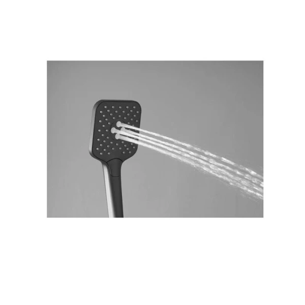 Душевая стойка Vincea Cube хром VSFS-1C1CH (детальная фотография), с изливом