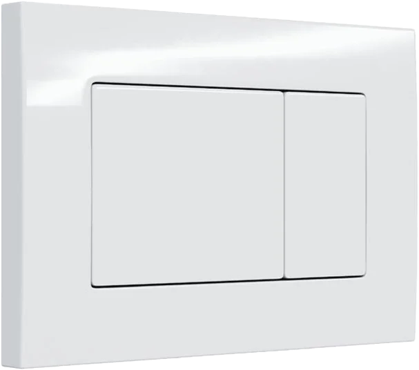 Клавиша смыва Berges Atom белая 049219 (детальная фотография), в наличии