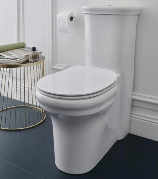 Унитаз компакт Jacob Delafon Cleo UJAC102-0 с микролифтом (детальная фотография), с бачком