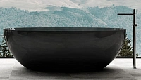 Ванна акриловая Abber Kristall 165x78 см черная