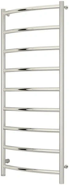 Полотенцесушитель электрический Сунержа Галант 4.0 1250 50х120 см перемычка выгнутая (детальная фотография), хром, белыe, другие, черный