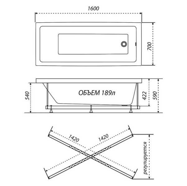 Схема (детальная фотография), прямоугольные