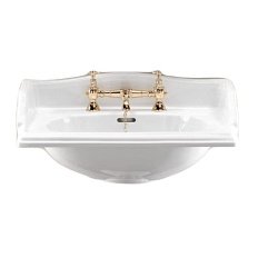 Раковина 64х49см, смеситель на 3 отверстия, Devon&Devon Cambridge