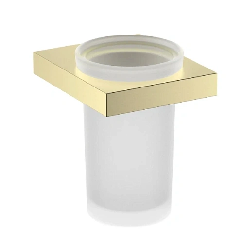 Стакан для ванной Timo Petruma золото матовое - фото 1
