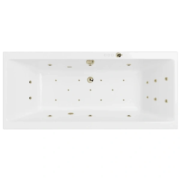 Ванна гидромассажная Excellent Pryzmat Slim Ultra 170 x 75 см, белый/бронза, WAEX.PRY17S.ULTRA.BR (детальная фотография)