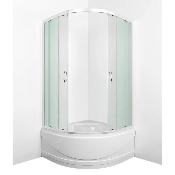 Душевой уголок, стекло матовое, Erlit Comfort ER0508T-C3 (детальная фотография), по запросу