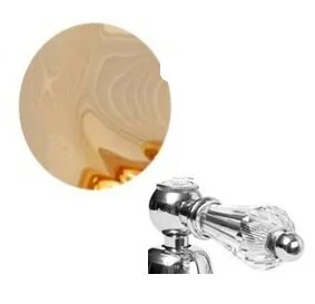 Душевая стойка Cezares Diamond золото DIAMOND-CVD-03/24-Sw (детальная фотография), классические, ретро, с кристаллами swarovski