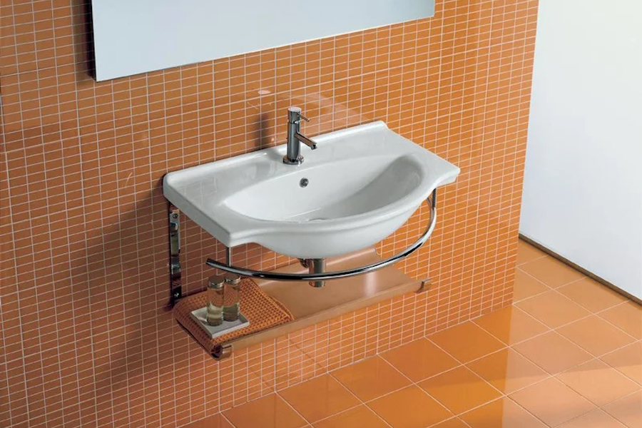 Раковина Hatria Sophie 75х50 см Y0FG01 (детальная фотография), нет в наличии