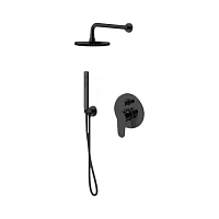 Душевой комплект Gattoni H2Omix7000 черный