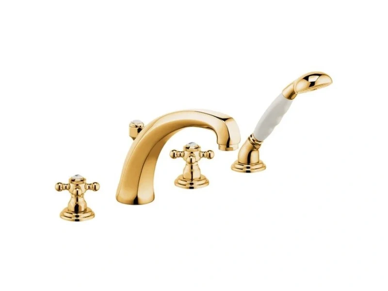 Смеситель для ванны Kludi 1926 позолоченный 515244520 (детальная фотография)