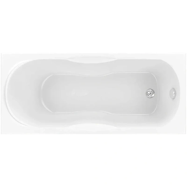 Ванна акриловая Diwo Ярославль 150 x 70 см, с ножками, цвет белый, 333191/333194 (детальная фотография)