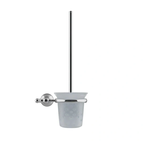 Ершик IDDIS Retro матовое стекло RETSSG0i47 (детальная фотография), хром, комбинированные