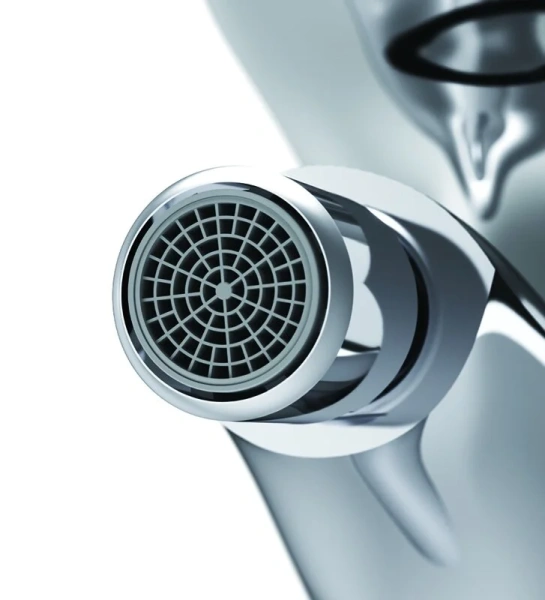 Смеситель для биде AM.PM Bliss L излив 153 мм хром, с донным клапаном F5383132 (детальная фотография), однорычажные, двухрычажные