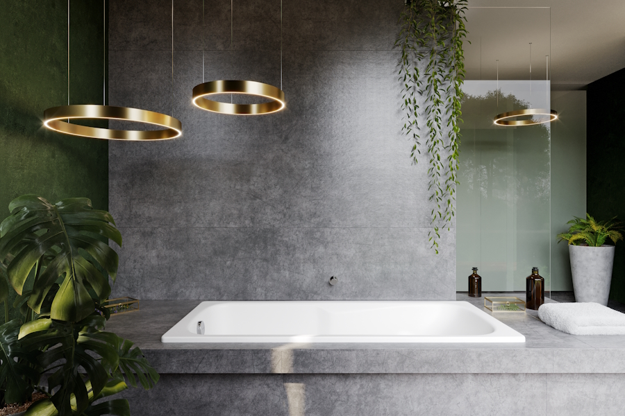 Ванна стальная Kaldewei Ambiente Dyna Set 624 (детальная фотография), стальные