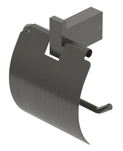 Бумагодержатель Cezares Slider оружейная сталь - фото 3