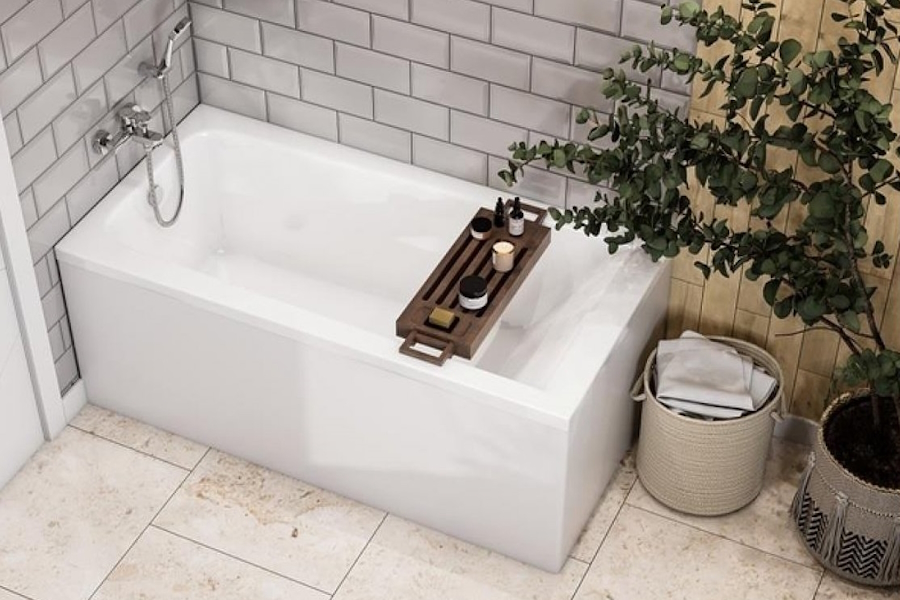 Ванна акриловая Roca Elba 248619 160х75 см прямоугольная (детальная фотография), прямоугольные