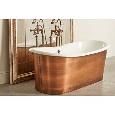 Ванна чугунная Devon & Devon Ambra 182х81 см отдельностоящая