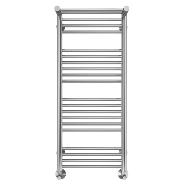 Полотенцесушитель водяной Terminus Аврора П20 400х1000 с полкой 4670078529435 (детальная фотография), современные, hi-tech