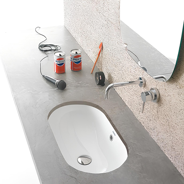 Раковина встраиваемая Globo Forty3 SC043.BI (детальная фотография), в наличии