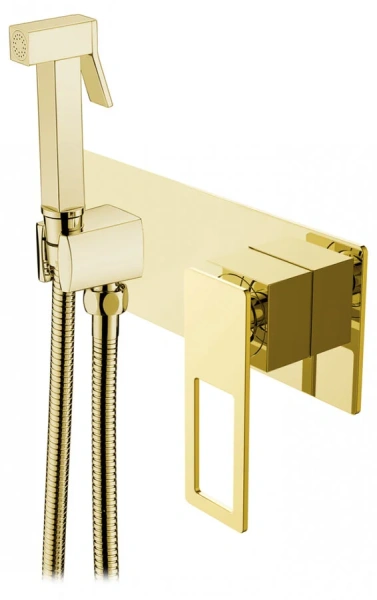 Гигиенический душ со смесителем Boheme Q 147 встраиваемый (детальная фотография)