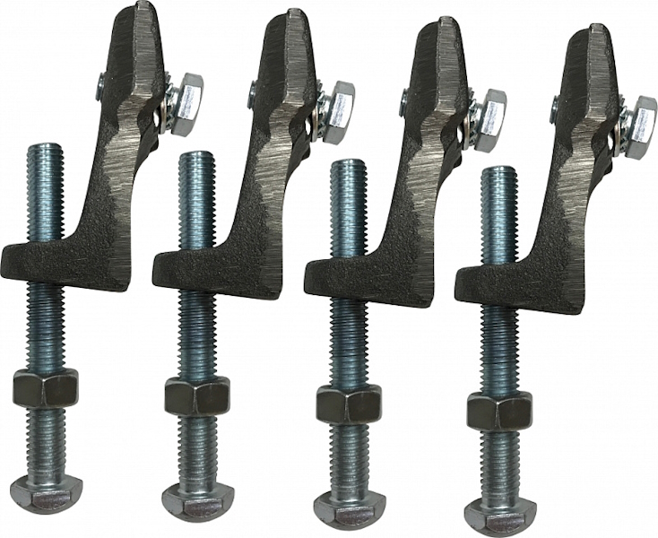 Ножки для ванны Jacob Delafon Catherine серый/хром E2956RU-NF (детальная фотография)