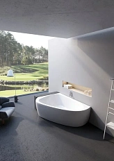 Ванна акриловая Ravak LoveStory II 196x139 см правая