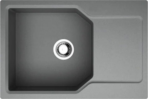 Мойка для кухни Omoikiri Yonaka 78-LB-GR 78 см leningrad grey 4993339 (детальная фотография)