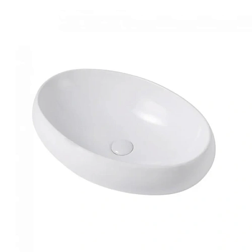 Раковина Abber Bequem 60 см белая - фото 1